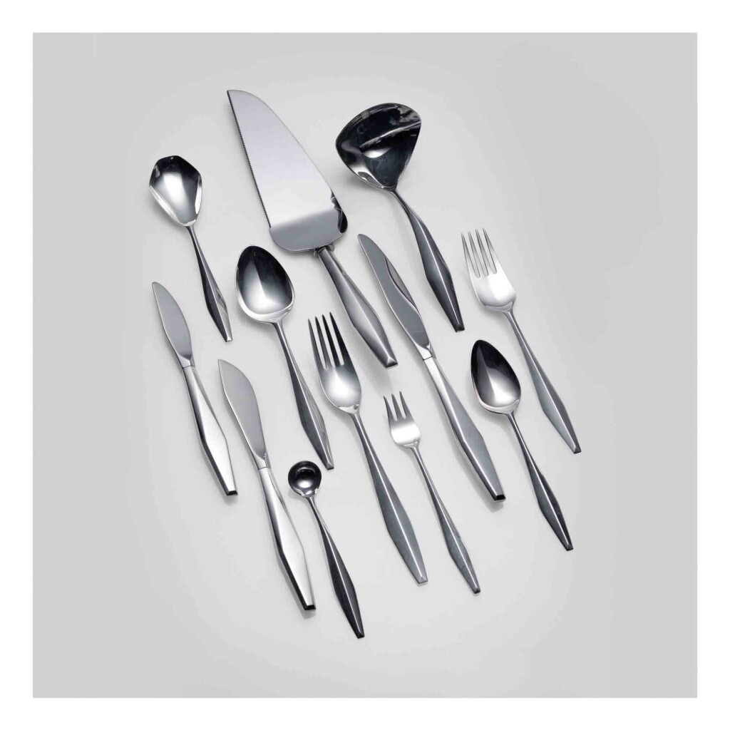 View full screen - View 1 of Lot 362. "Diamond" Flatware Service.