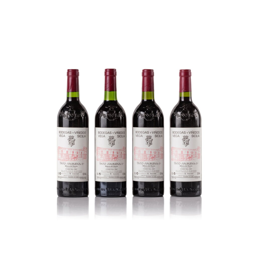View full screen - View 1 of Lot 492. Vega Sicilia 'Valbuena No. 5' 1997 (4 BT).