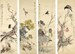 朱夢廬 四季花鳥 | Zhu Menglu, Seasonal Wonders