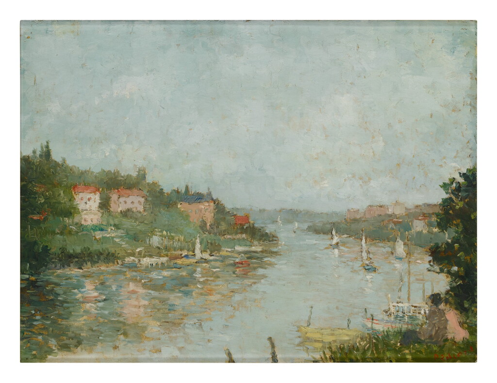 全萤幕检视 - 查看90DIETZ EDZARD | BATEAUX SUR LA RIVIÈRE的1
