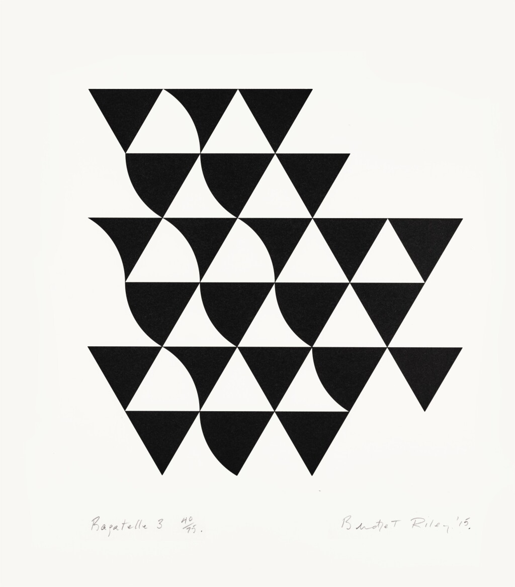 View full screen - View 1 of Lot 79. BRIDGET RILEY | BAGATELLE 3 (NOT IN S.).