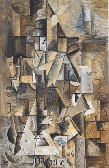 Ma Jolie (Woman with a Zither or Guitar)