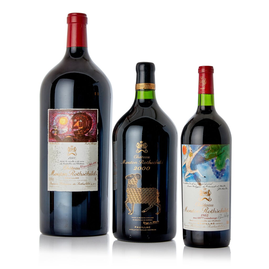 View full screen - View 1 of Lot 2597. Château Mouton Rothschild 1982 (1 MAG).