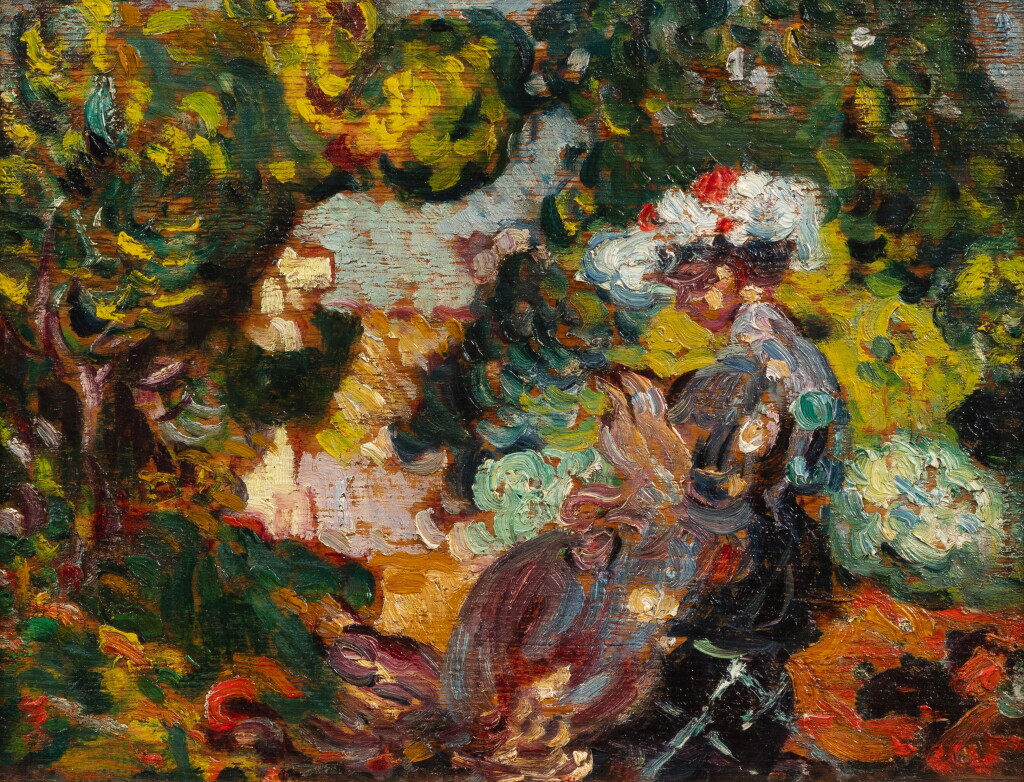 View full screen - View 1 of Lot 174. Femmes dans un paysage.
