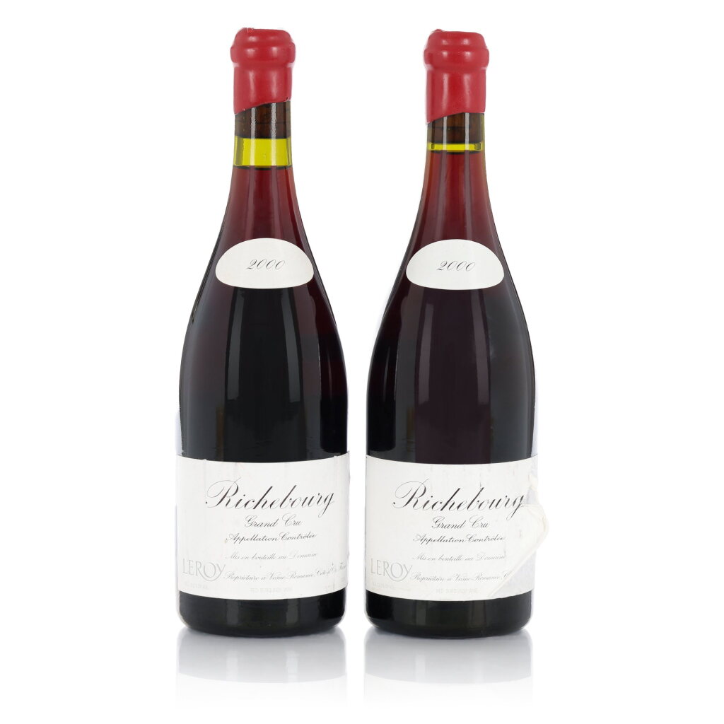 View full screen - View 1 of Lot 40. Richebourg 2000 Domaine Leroy (2 BT).