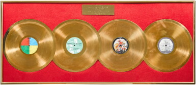 View full screen - View 1 of Lot 2067. Queen – Freddie Mercury's in-house South African sales award for multiple albums.