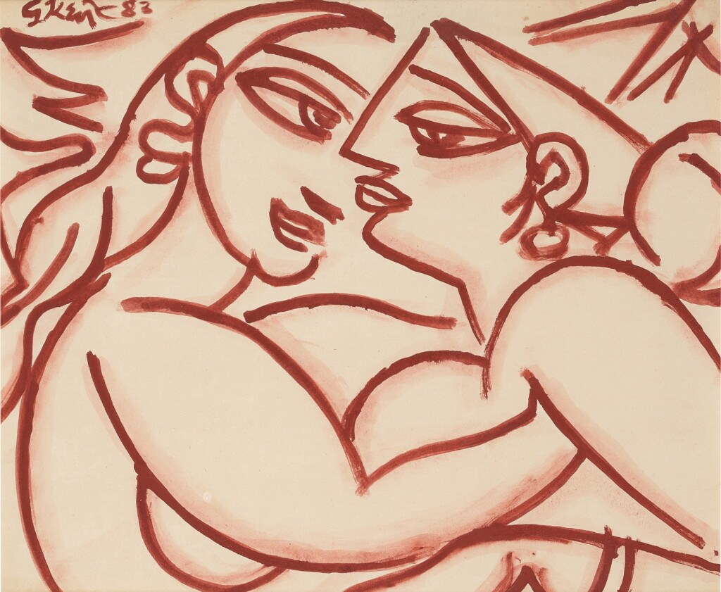 View full screen - View 1 of Lot 163. Untitled (Two Women).