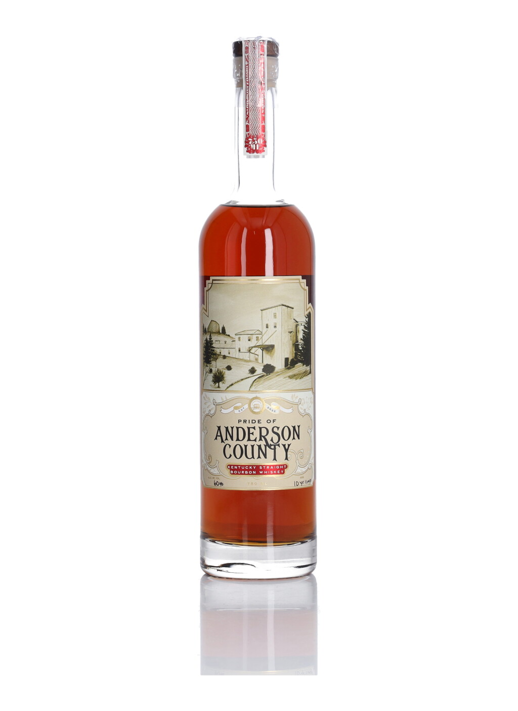 View full screen - View 1 of Lot 258. Rare Character Pride of Anderson County Bourbon 10 Year Old 118.53 Proof 2013 (1 Bottle 75cl).
