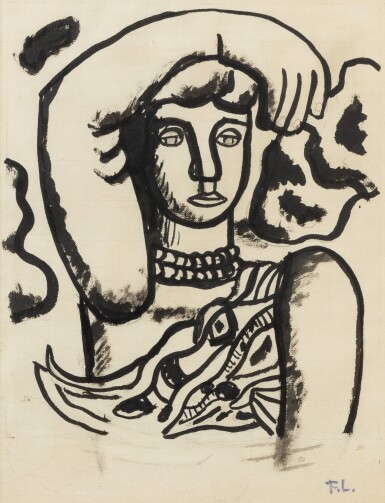 View full screen - View 1 of Lot 504. Marie l'Acrobate .