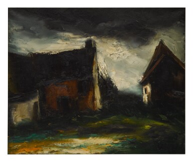 View full screen - View 1 of Lot 56. MAURICE DE VLAMINCK | LE VILLAGE.