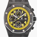 Reference 26176FO.OO.D101CR.02 Royal Oak Offshore 'Bumble Bee' | A forged carbon and ceramic automatic chronograph wristwatch with date, Circa 2010