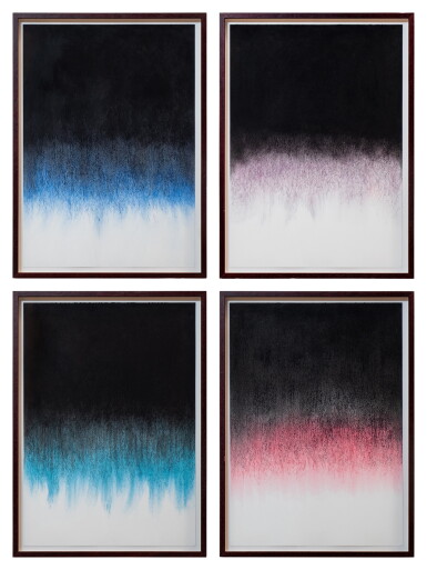 View full screen - View 1 of Lot 84. Soundless (Blue, Red, Purple and Green).
