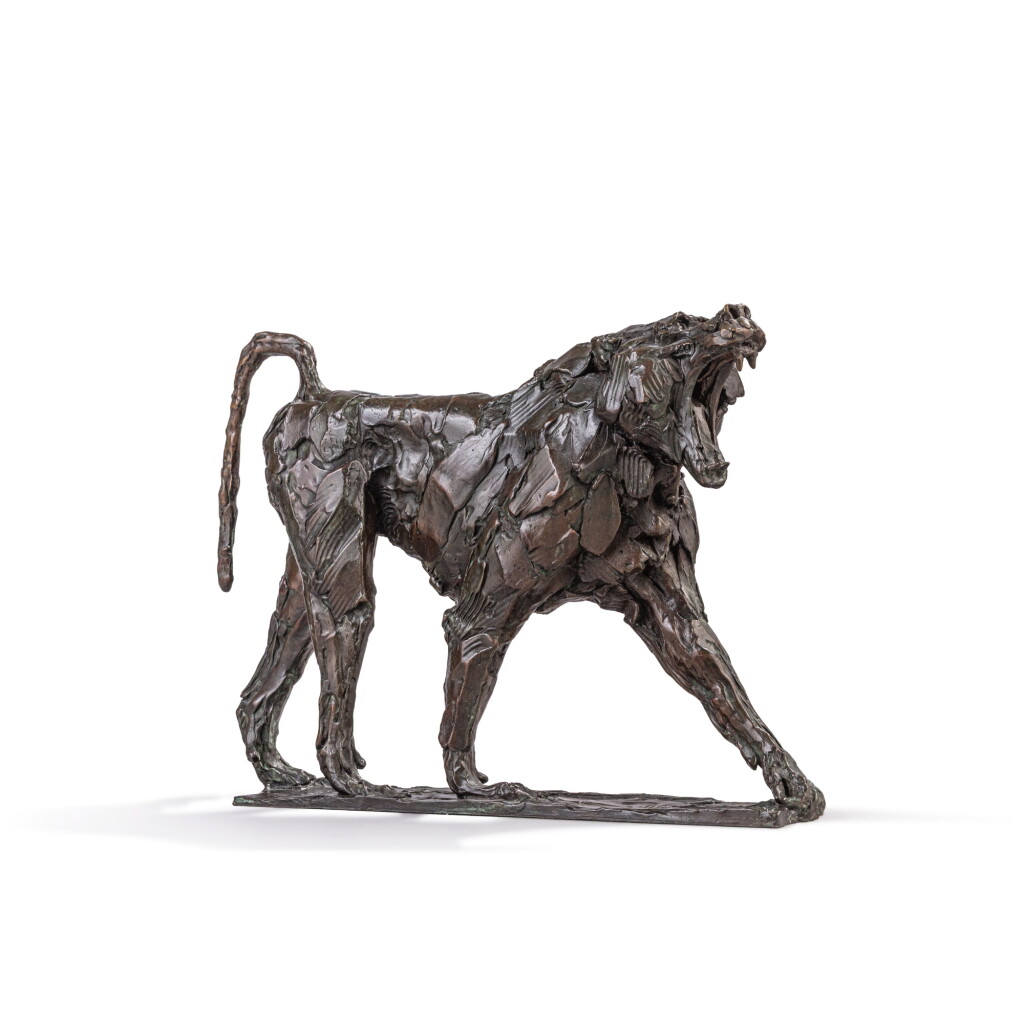 View full screen - View 1 of Lot 591. Roaring Baboon.