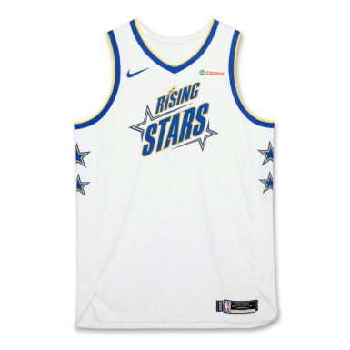 View full screen - View 1 of Lot 48. Zach Edey Game Worn ‘NBA All-Star Game’ Rising Stars Jersey.
