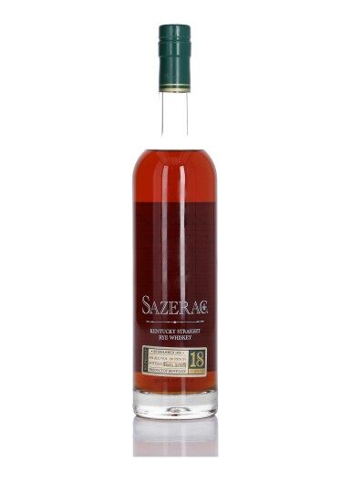 View full screen - View 1 of Lot 172. Sazerac Rye 18 Year Old 2009 Release 90 Proof 1985 (1 Bottle 75cl).