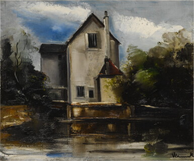 View full screen - View 1 of Lot 29. MAURICE DE VLAMINCK | AU BORD DE L'EAU.