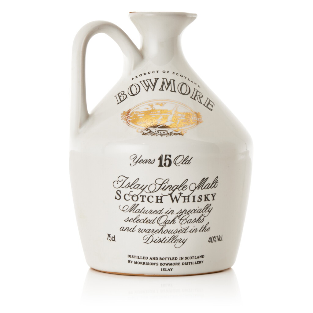 View full screen - View 1 of Lot 6560. Bowmore 15 Year Old Glasgow Garden Festival Decanter 40.0 abv NV (1 BT75).