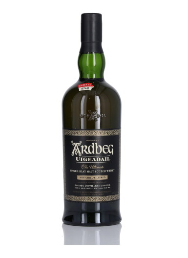 View full screen - View 1 of Lot 134. Ardbeg Uigeadail 54.2 abv NV (1 BT 75cl).