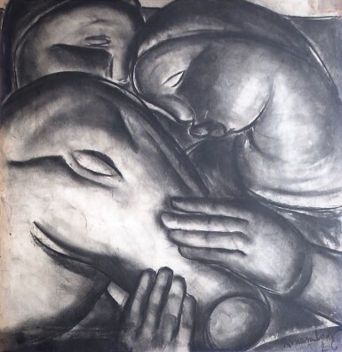 View full screen - View 1 of Lot 19. AUGUSTE MAMBOUR | FEMMES AU CHEVAL.