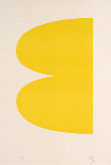 View full screen - View 1 of Lot 615. Yellow (Jaune), from Suite of Twenty-Seven Color Lithographs (Axsom 5).