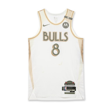 View full screen - View 1 of Lot 203. Zach LaVine Chicago Bulls 2024-2025 Game Worn City Edition Jersey | Matched to 2 Games.