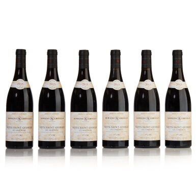 View full screen - View 1 of Lot 582. Nuits St. Georges, Les Vaucrains and Nuits St. Georges, Les Chaignots 2015 Robert Chevillon (6 BT).