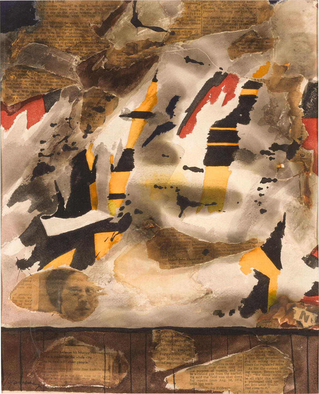 View full screen - View 1 of Lot 19. Untitled (From The General Urban Walls Series).