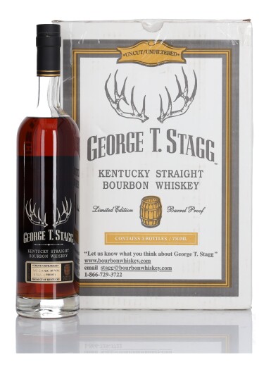 View full screen - View 1 of Lot 248. George T. Stagg 2020 Release 130.4 Proof 2005 (3 Bottles 75cl).
