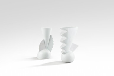 View full screen - View 1 of Lot 191. Verre à cocktail Ladoga et vase Titicaca.