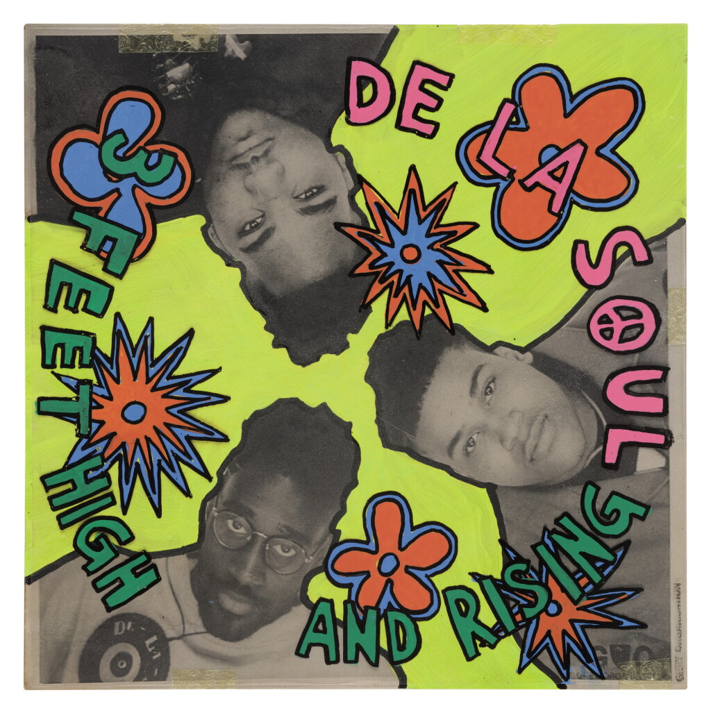 View full screen - View 1 of Lot 76. GREY ORGANISATION / TOBY MOTT DE LA SOUL / 3 FEET HIGH AND RISING ALBUM COVER STUDY, 1988.