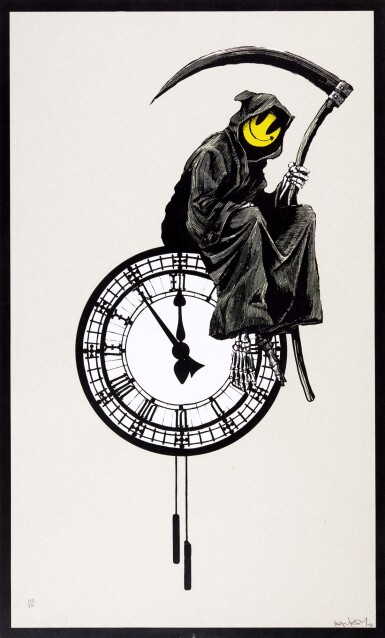 View full screen - View 1 of Lot 19. BANKSY | GRIN REAPER .
