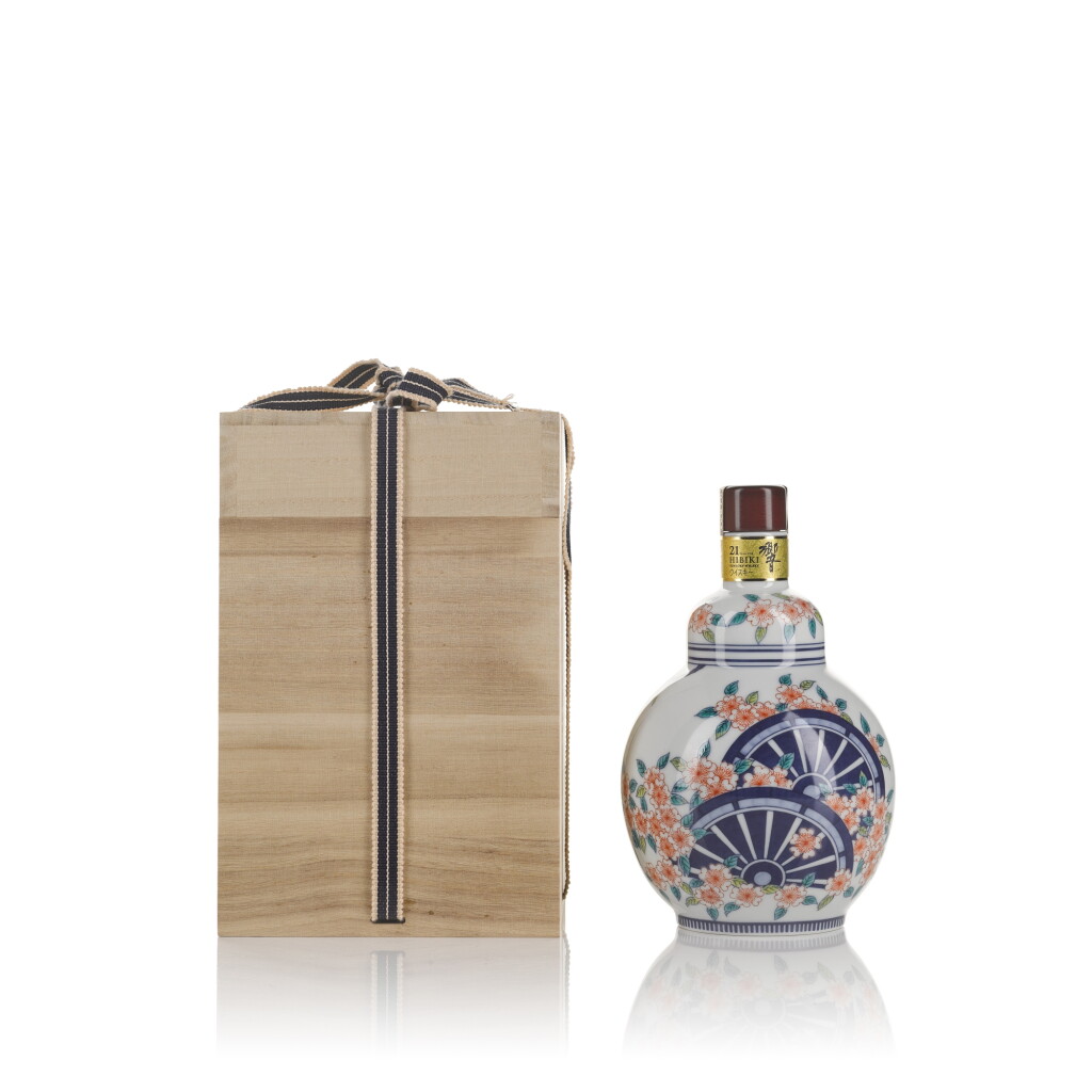 View full screen - View 1 of Lot 203. 響 Hibiki 21 Year Old Ceramic Decanter 43.0 abv NV (1 BT 60cl).