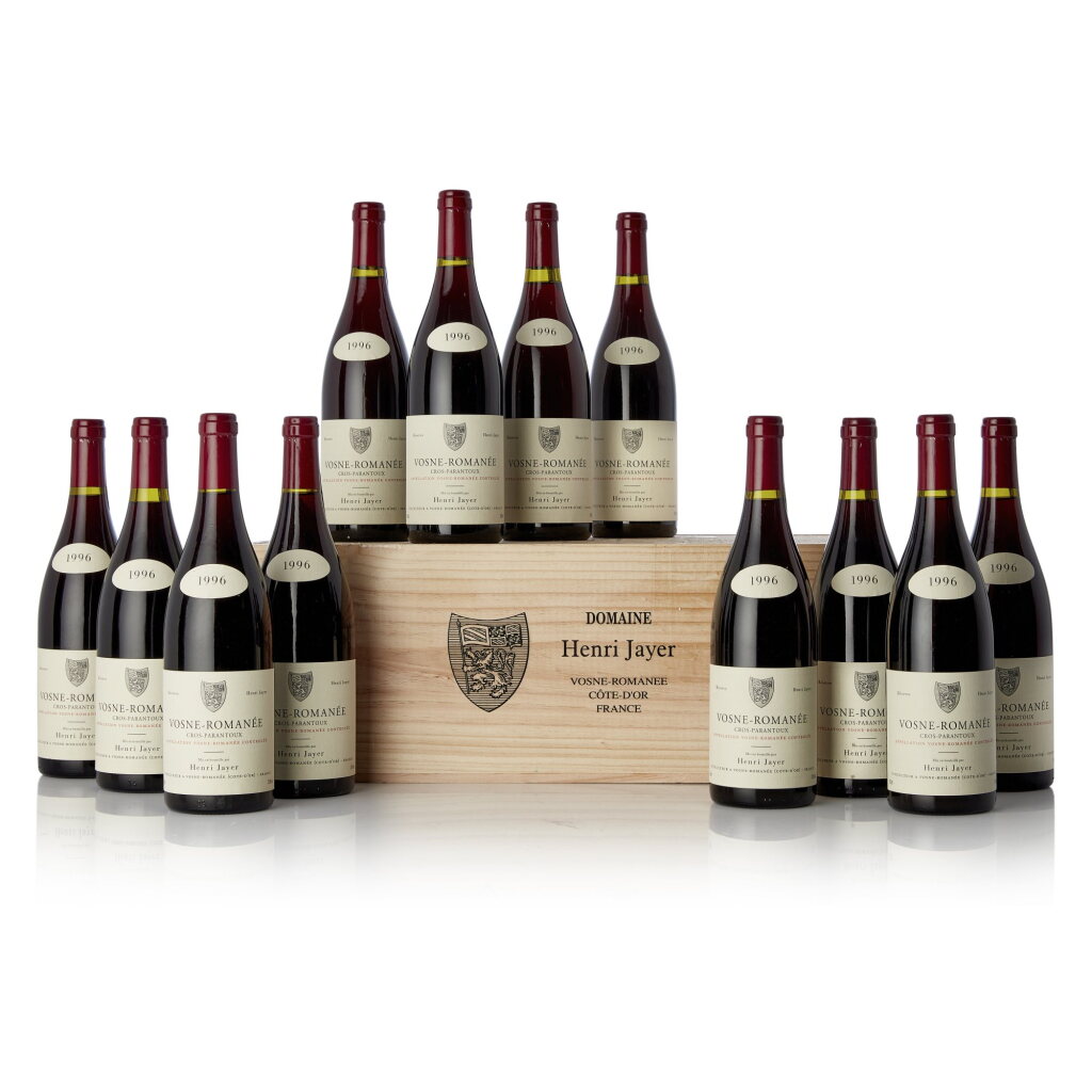 View full screen - View 1 of Lot 5105. Vosne Romanée, Cros Parantoux 1996 Henri Jayer (12 BT).