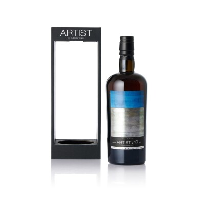 View full screen - View 1 of Lot 6585. Bunnahabhain 10 Year Old LMDW Artist #10 67.1 abv 2009 (1 BT70).