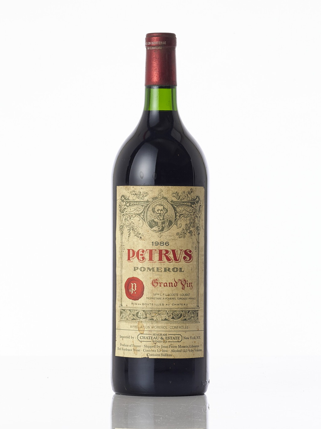 View full screen - View 1 of Lot 5294. Petrus 1986 (1 MAG).