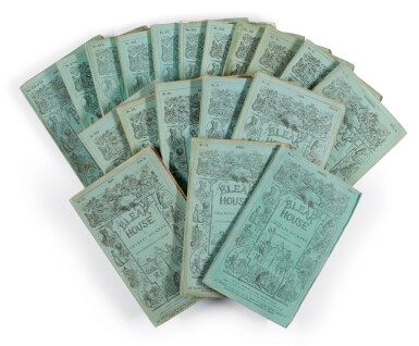 View full screen - View 1 of Lot 159. Dickens, Bleak House, 1852-1853, first edition, in the original 19/20 parts.