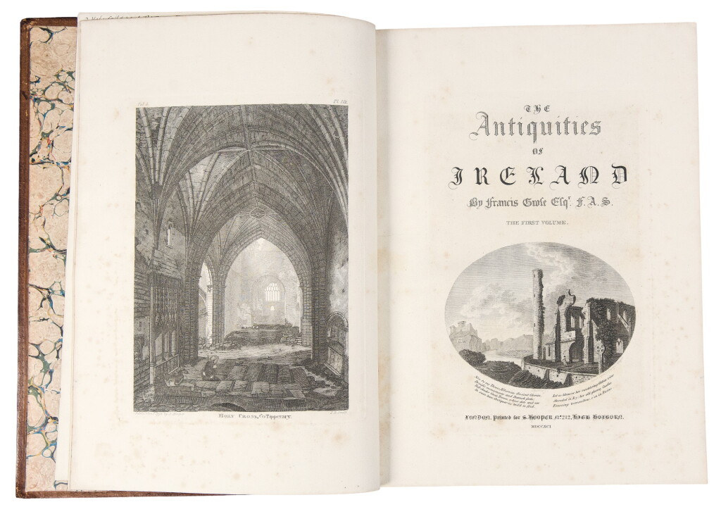 View full screen - View 1 of Lot 205. Grose, Francis | First edition, large-paper issue.