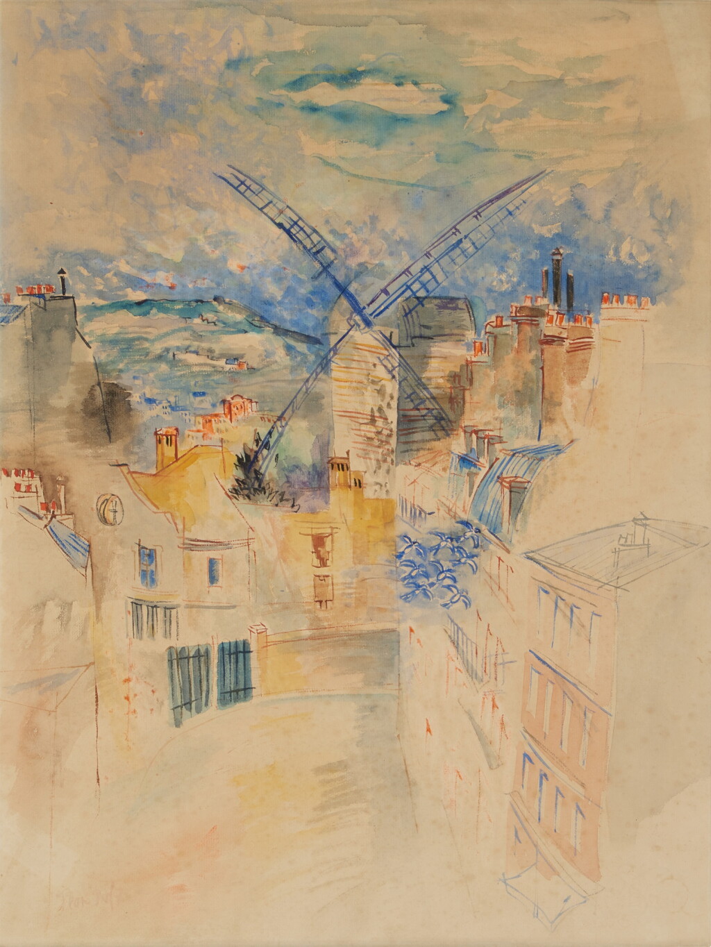 View full screen - View 1 of Lot 12. Paris, Le Moulin de la Galette.