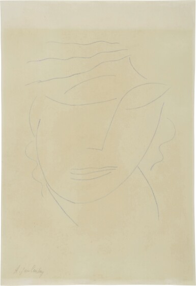 View full screen - View 1 of Lot 382. Frauenportrait (Portrait of a Woman).