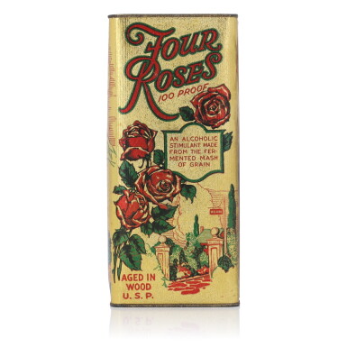 View full screen - View 1 of Lot 698. Four Roses H.S. Barton 17 Year Old 100 Proof NV (1 Bottle Pint).