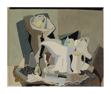 View full screen - View 1 of Lot 3. EARL HORTER | STUDY FOR TABLETOP ABSTRACTION.