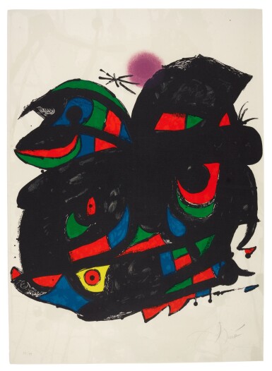 View full screen - View 1 of Lot 25. Untitled (for the opening of the Fundació Joan Miró) (M. 1090).
