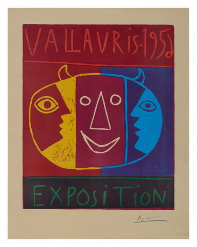 View full screen - View 1 of Lot 4. PABLO PICASSO | VALLAURIS 1956 EXPOSITION (B. 1271; BA. 1042; CZWIKLITZER 19).