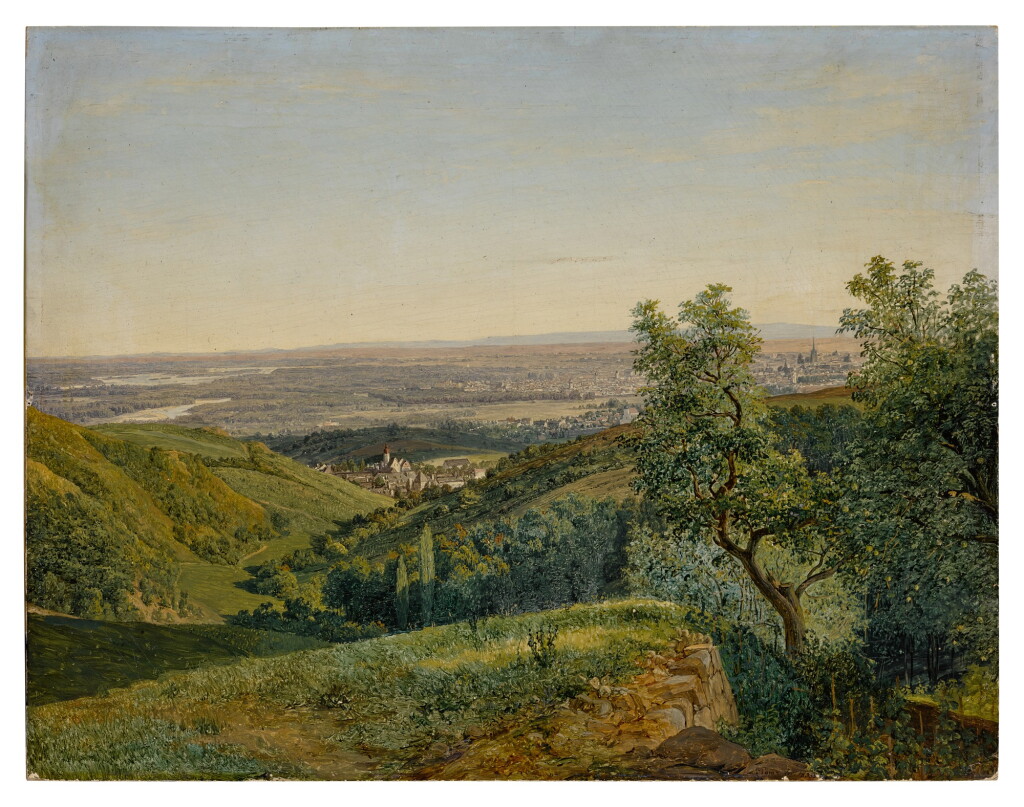 View full screen - View 1 of Lot 50. Vienna, a view from the Krapfenwaldl.