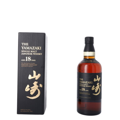 View full screen - View 1 of Lot 143. Yamazaki 18 Year Old 43.0 abv NV (1 BT75).