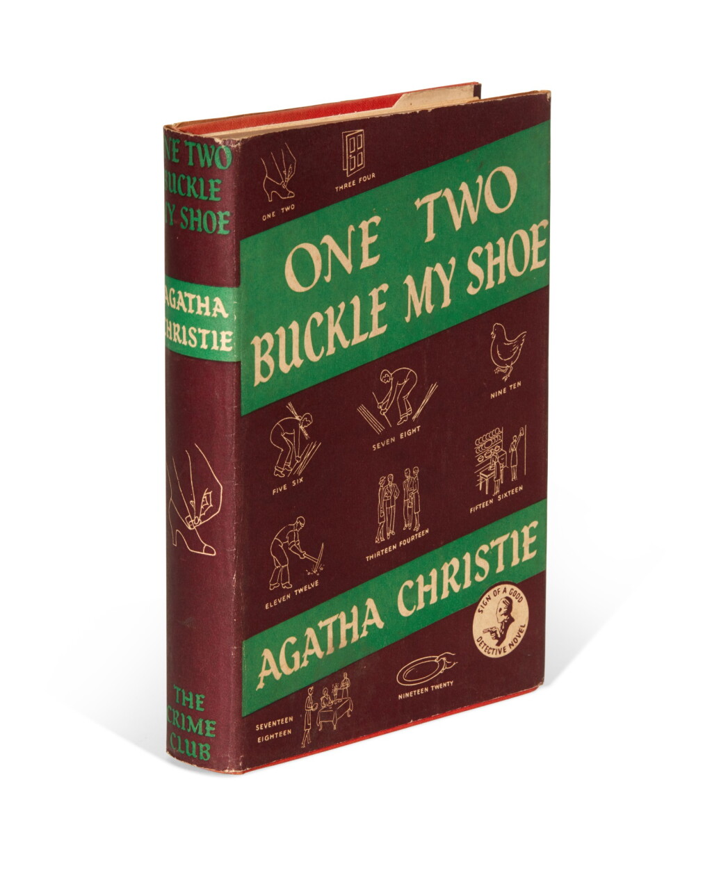 View full screen - View 1 of Lot 62. Agatha Christie | One Two Buckle My Shoe, 1940.