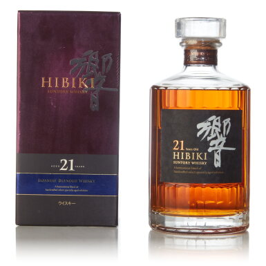 View full screen - View 1 of Lot 124. Hibiki 21 Year Old 43.0 abv NV (1 Bottle 70cl).
