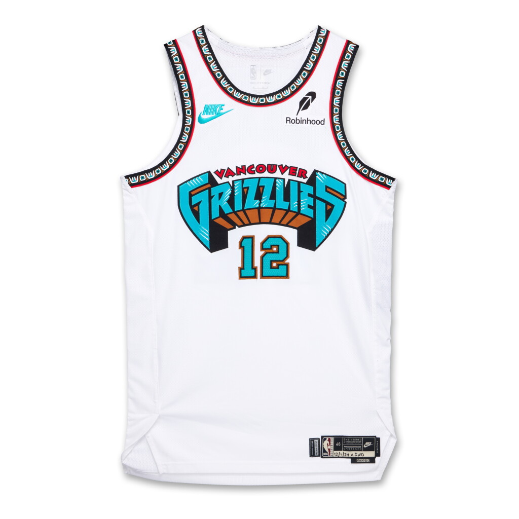 View full screen - View 1 of Lot 7. Ja Morant Memphis Grizzlies 2024-2025 Game Worn Classic Edition Jersey.