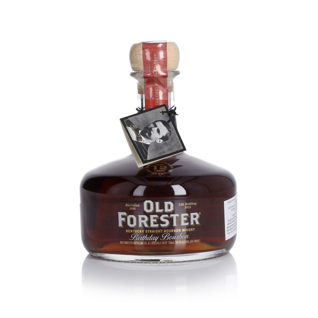 View full screen - View 1 of Lot 261. Old Forester 12 Year Old Birthday Bourbon 2018 Release 101 Proof 2006 (1 BT 75cl).