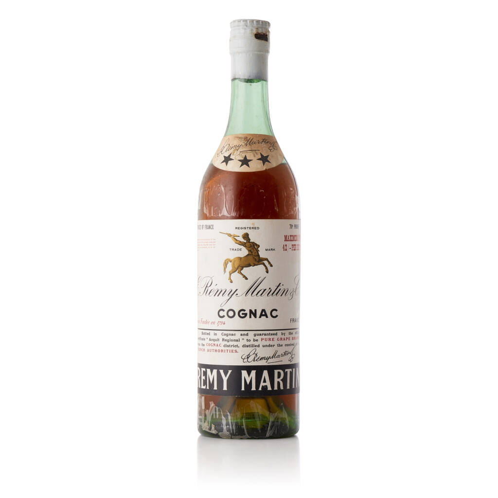 View full screen - View 1 of Lot 6611. Remy Martin 3 Stars Cognac 70 proof NV (1 BT70).